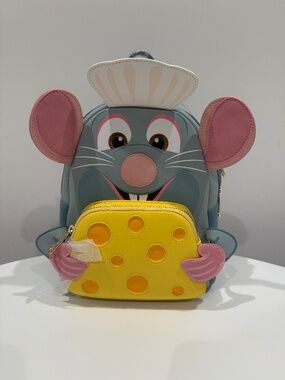 Loungefly Disney Pixar Ratatouille Chef Cosplay Mini Backpack